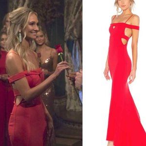 Lovers + Friends Cece Gown Red Rose S Revolve